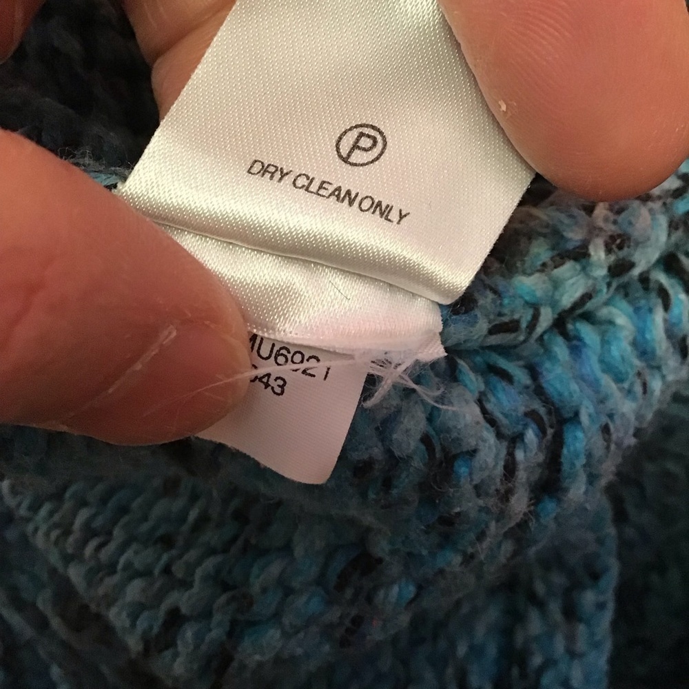 Retro Y2k Sigred Olsen Patchwork Fuzzy Sweater - image 4